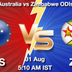 AUS vs ZIM Dream11 Team Prediction , Fantasy Cricket Tips