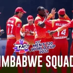 T20 World Cup Squad, Zimbabwe squad for t20 world cup 2022