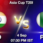 IND vs PAK Dream11 Team Prediction Today match, Fantasy Cricket Tips