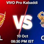 DEL vs GUJ Dream11 Prediction, Match Preview, Fantasy Kabaddi Tips