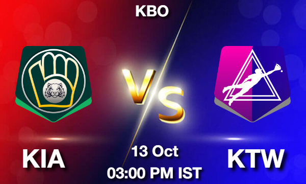 KIA vs KTW Dream11 Team Prediction, Fantasy Baseball Tips