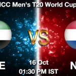 UAE vs NED Dream11 Team Prediction, Fantasy Cricket Tips