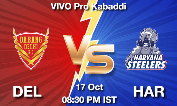 DEL Vs HAR Dream11 Team Prediction, Fantasy Kabaddi Tips