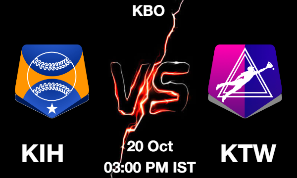 KIH vs KTW Dream11 Team Prediction, Fantasy Baseball Tips