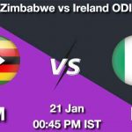 ZIM vs IRE Dream11 Prediction, Match Preview, Fantasy Cricket Tips