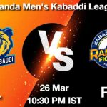 NIL vs RAF Dream11 Prediction, Match Preview, Fantasy Kabaddi Tips
