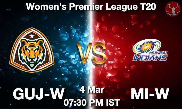 GUJ-W vs MI-W Dream11 Team Prediction, Fantasy Cricket Tips