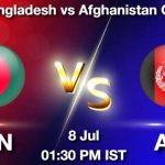 BAN vs AFG Dream11 Prediction, Match Preview, Fantasy Cricket Tips