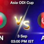BAN vs AFG Dream11 Prediction, Match Preview, Fantasy Cricket Tips