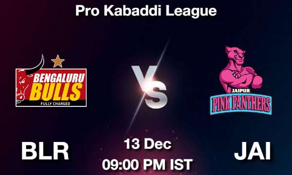 BLR vs JAI Dream11 Prediction, Match Preview, Fantasy Kabaddi Tips