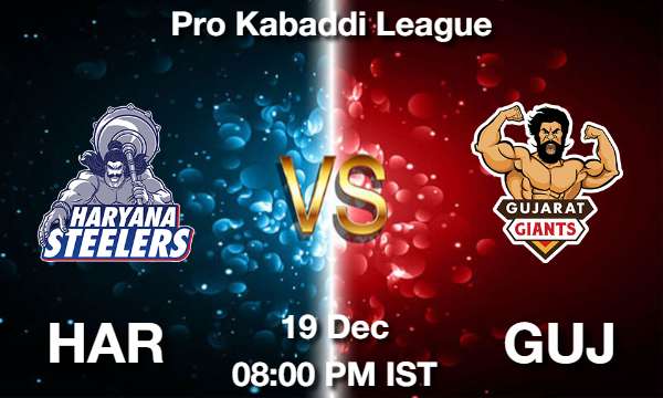 HAR vs GUJ Dream11 Prediction, Match Preview, Fantasy Kabaddi Tips