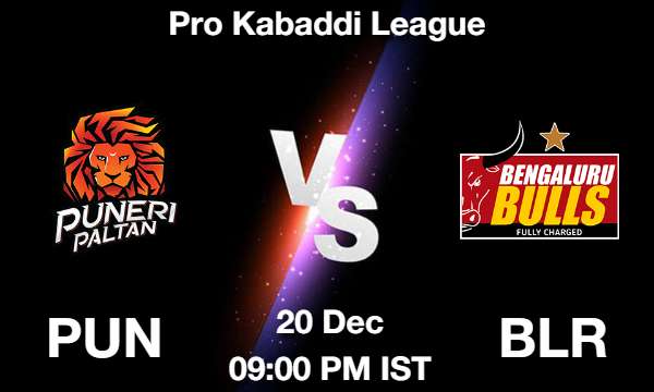 PUN vs BLR Dream11 Prediction, Match Preview, Fantasy Kabaddi Tips