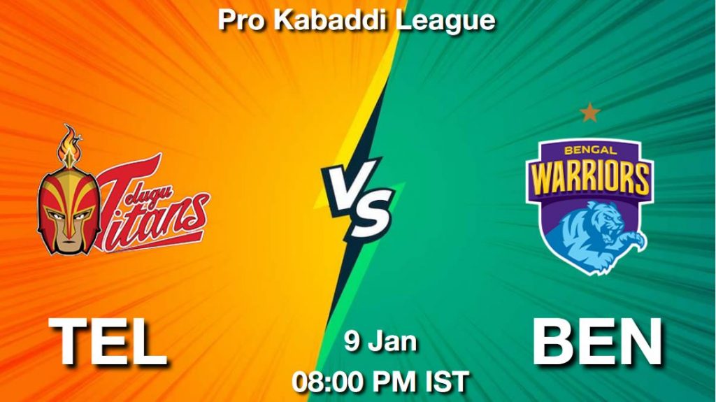 TEL vs BEN Dream11 Prediction, Match Preview, Fantasy Kabaddi Tips