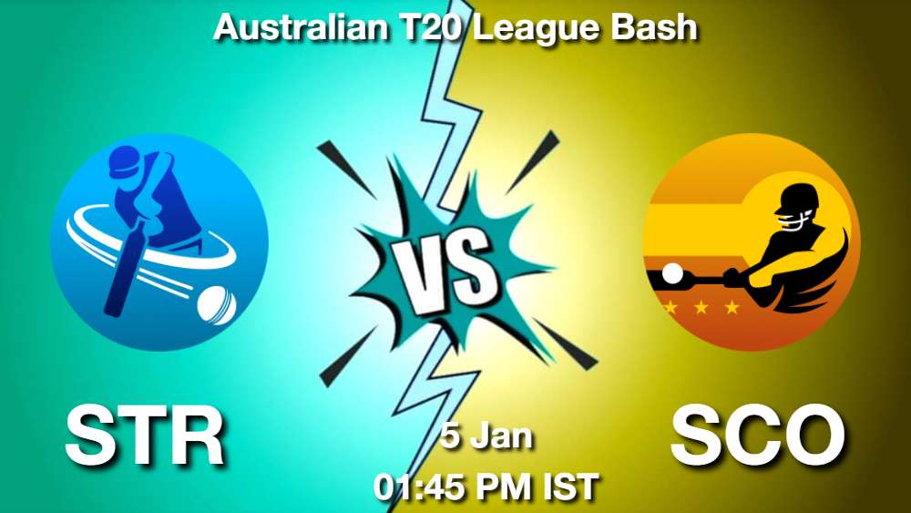 STR vs SCO Dream11 Prediction, Match Preview, Fantasy Cricket Tips 