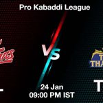 TEL vs TAM Dream11 Prediction, Match Preview, Fantasy Kabaddi Tips