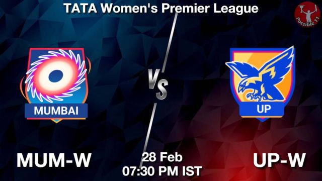 MUM-W vs UP-W Dream11 Prediction