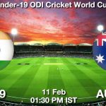 IN-U19 vs AU-U19 Dream11 Prediction, Match Preview, Fantasy Cricket Tips