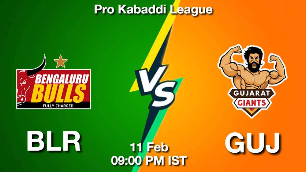 BLR vs GUJ Dream11 Prediction, Match Preview, Fantasy Kabaddi Tips