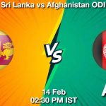 SL vs AFG Dream11 Prediction, Match Preview, Fantasy Cricket Tips