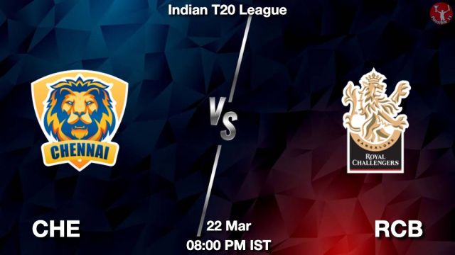 CHE vs RCB Dream11 Prediction