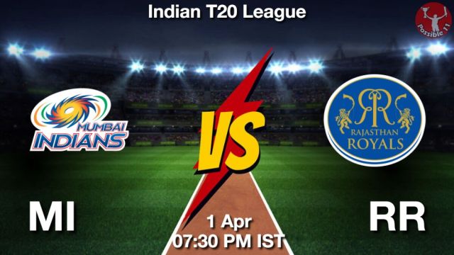 MI vs RR Dream11 Prediction