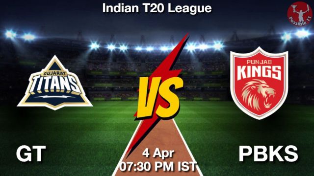 GT vs PBKS Dream11 Prediction, Team, Match-17