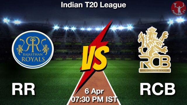 RR vs RCB Dream11 Prediction