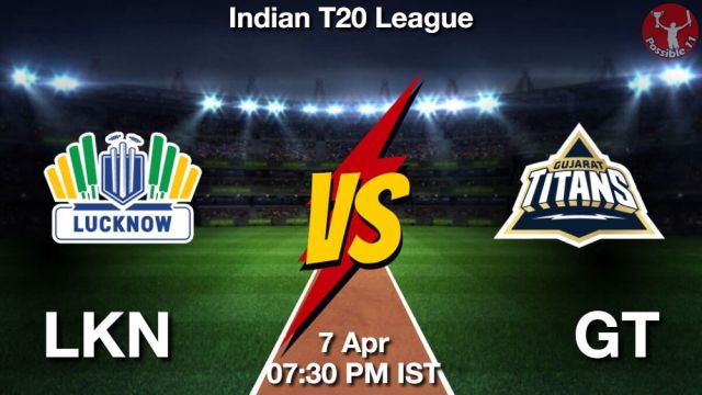 LKN vs GT Dream11 Prediction