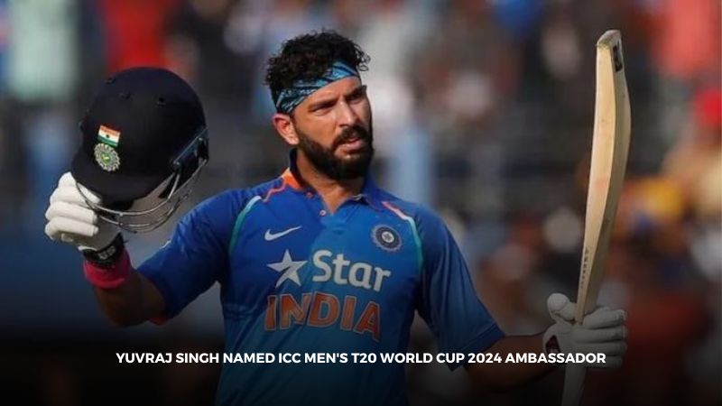 Yuvraj Singh named ICC Men's T20 World Cup 2024 ambassador