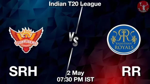 SRH vs RR Dream11 Prediction