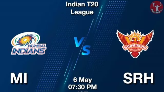 MI vs SRH Dream11 Prediction