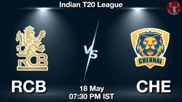 RCB vs CHE Dream11 Prediction