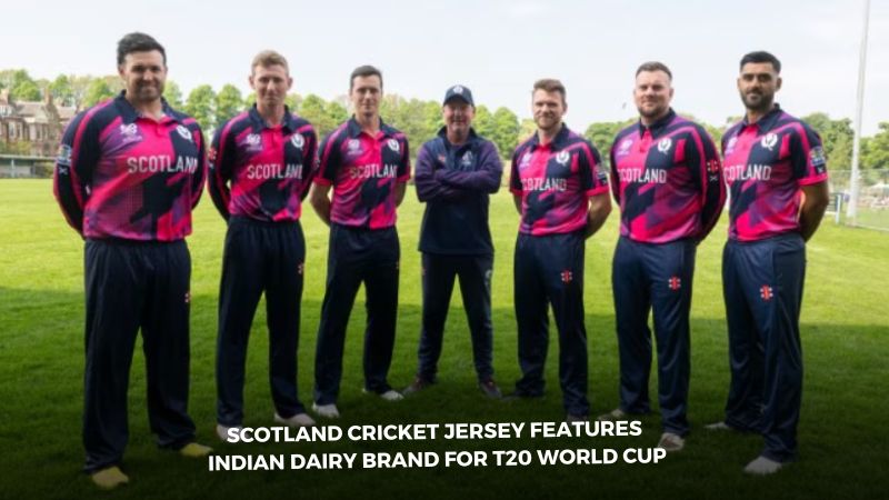 Scotland Cricket Jersey Features Indian Dairy Brand for T20 World Cup