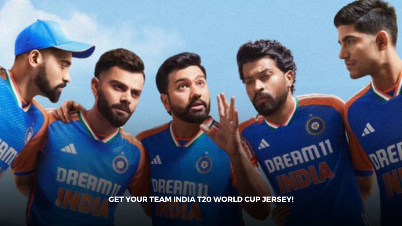 India Team Jersey for T20 World Cup 2024 price, and how to buy it?