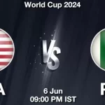 USA vs PAK Dream11 Prediction