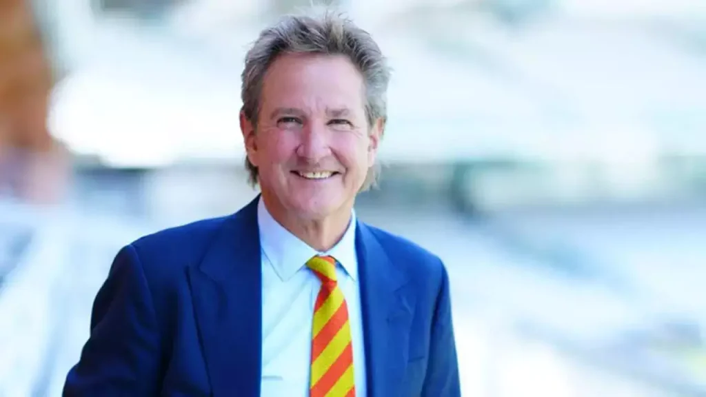 MCC president Mark Nicholas