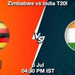 Ind vs Zim Dream11 Prediction Today Match