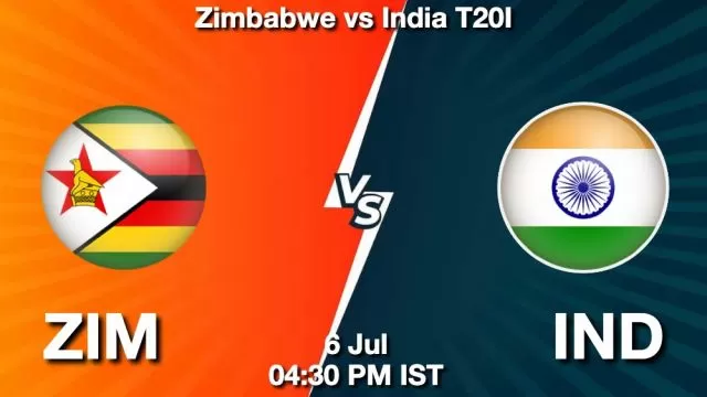 Ind vs Zim Dream11 Prediction Today Match