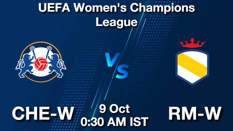 CHE-W vs RM-W Dream11 Prediction, Todays Match Preview