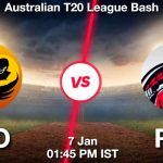 SCO vs REN Dream11 Prediction, Fantasy Tips, Preview