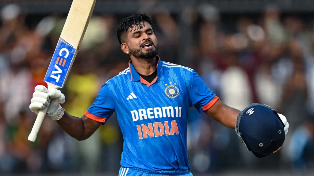 shreyas iyer odi in champions trophy