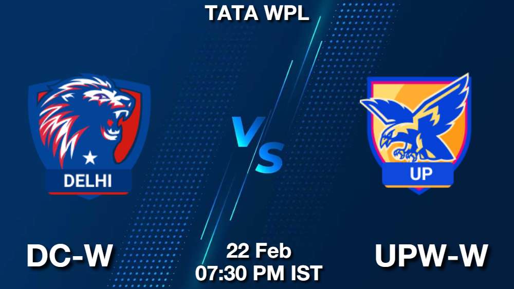 DC-W vs UPW-W Dream11 Prediction, Fantasy Team, and Tips, WPL 2025