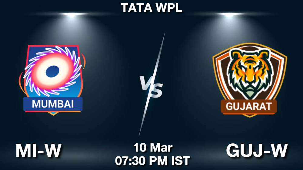 MI-W vs GUJ-W Dream11 Prediction, Fantasy Tips, WPL 2025