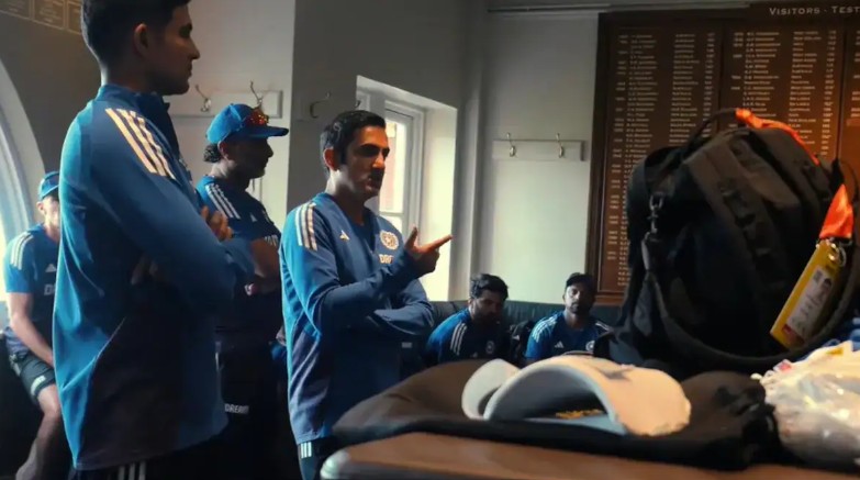 gautam gambhir and jadeja