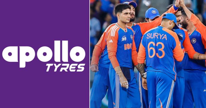 Apollo Tyres buys Indian cricket team's jersey rights for Rs 579 crore