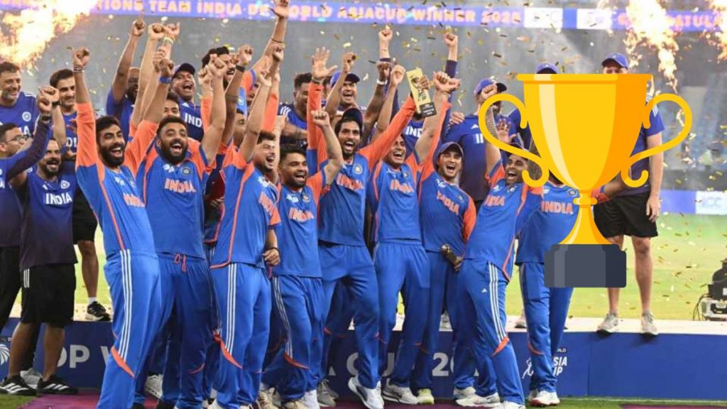 BCCI announced a reward of ₹21 crore for Team India