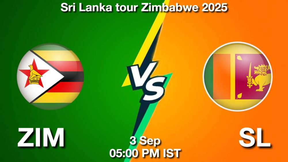 ZIM vs SL 1st T20