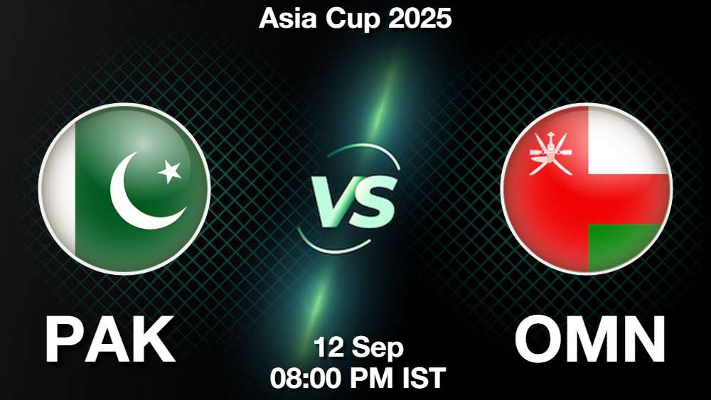 PAK vs OMN