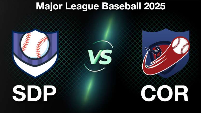 SDP vs COR Baseball Player Stats, Team News, Playing 9