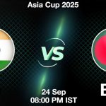 IND vs BAN